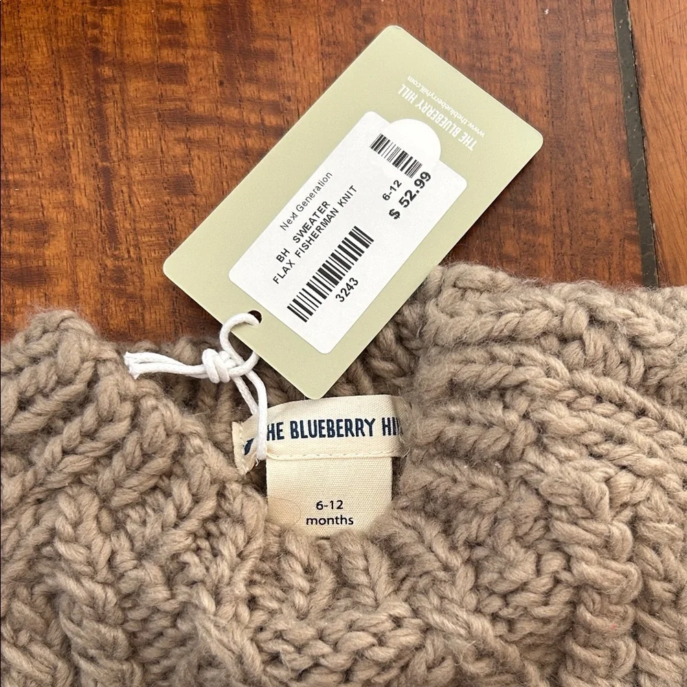 Cozy Knit Sweater - Fisherman Sweater NWT - Picture 4 of 5